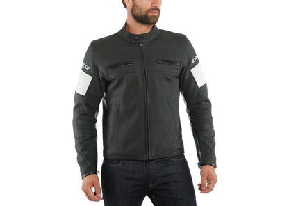 DAINESE SAN DIEGO PERFORATED LEATHER JACKET BLACK