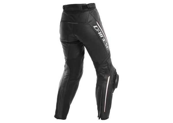 Dainese Delta 3 Perforated Leather Pants Black White Highside Shop 6920