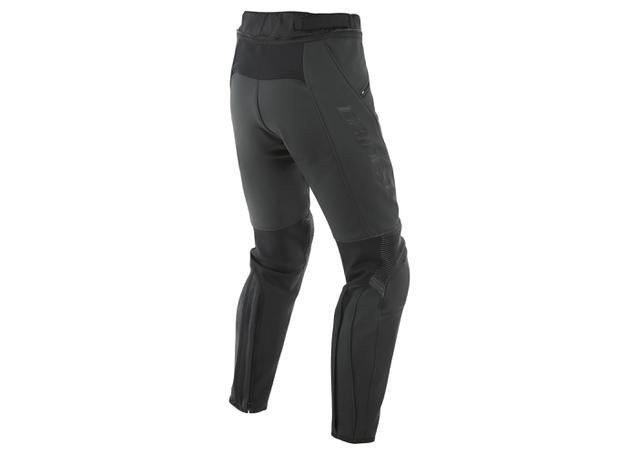 DAINESE PONY 3 LADY LEATHER PANTS BLACK MATT