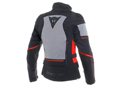 DAINESE CARVE MASTER 2 LADY GORE-TEX JACKET BLACK GREY RED