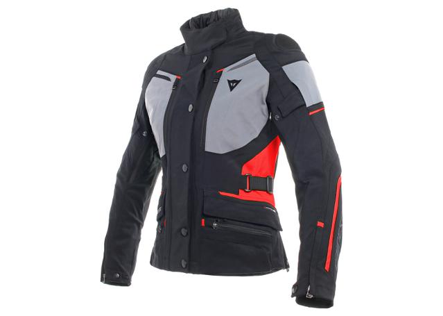 DAINESE CARVE MASTER 2 LADY GORE-TEX JACKET BLACK GREY RED