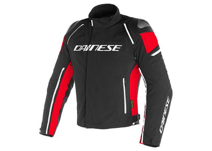 DAINESE RACING 3 D-DRY JACKET BLACK RED