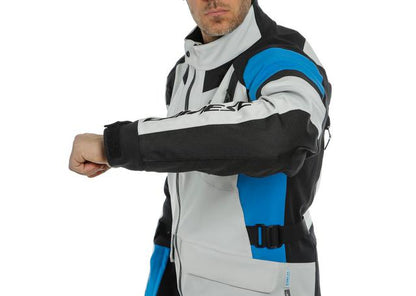 DAINESE TONALE D-DRY JACKET GLACIER GREY BLUE BLACK