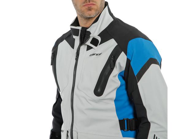 DAINESE TONALE D-DRY JACKET GLACIER GREY BLUE BLACK