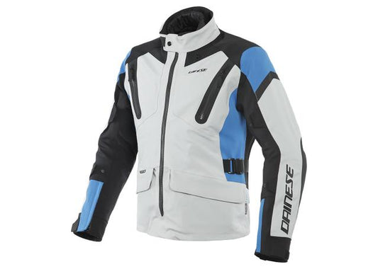 DAINESE TONALE D-DRY JACKET GLACIER GREY BLUE BLACK