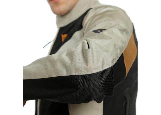 DAINESE SAURIS 2 D-DRY JACKET BLACK BROWN