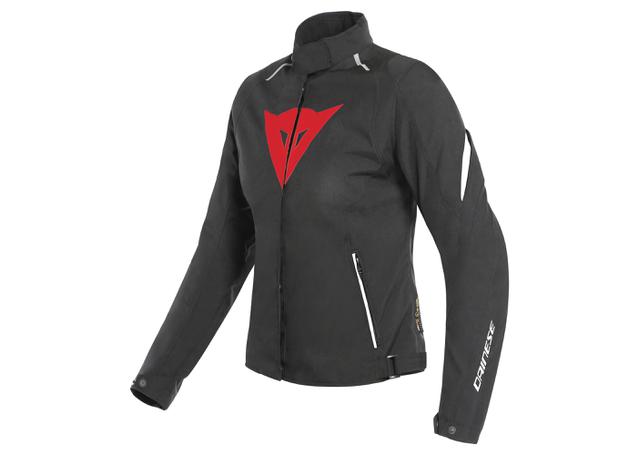 DAINESE LAGUNA SECA 3 LADY D-DRY JACKET BLACK RED WHITE