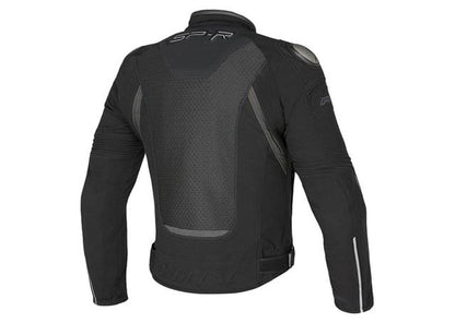 DAINESE SUPER SPEED TEXTILE JACKET BLACK DARK GREY