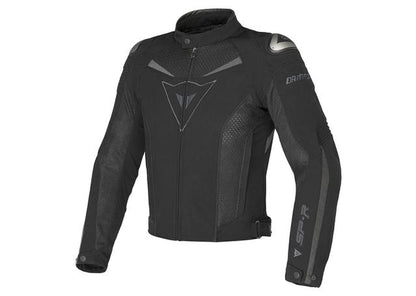 DAINESE SUPER SPEED TEXTILE JACKET BLACK DARK GREY