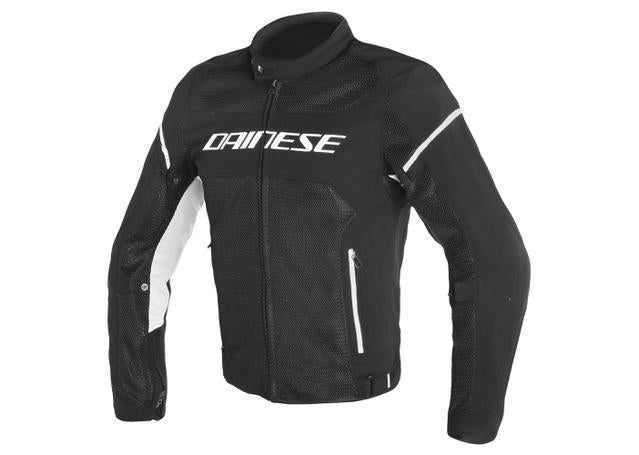 DAINESE AIR FRAME D1 TEXTILE JACKET BLACK WHITE