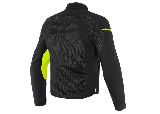 DAINESE AIR FRAME D1 TEXTILE JACKET BLACK FLURO YELLOW