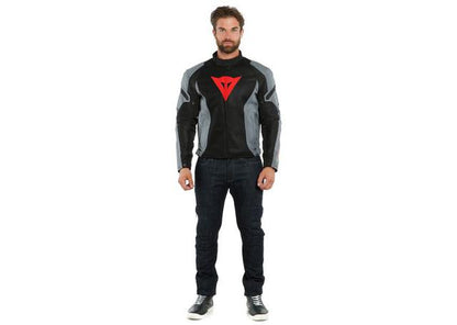 DAINESE AIR CRONO 2 TEXTILE JACKET BLACK CHARCOAL