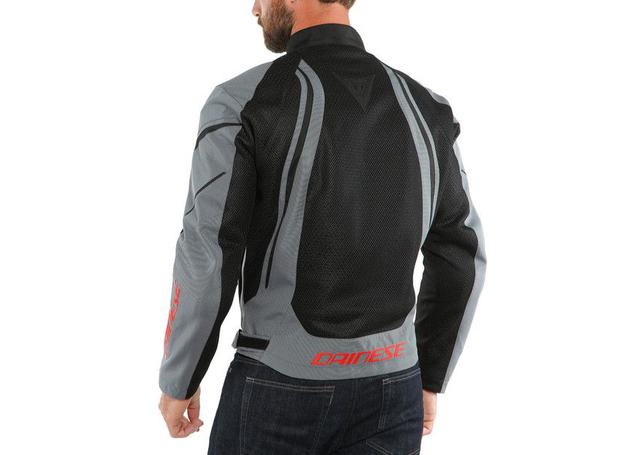 DAINESE AIR CRONO 2 TEXTILE JACKET BLACK CHARCOAL