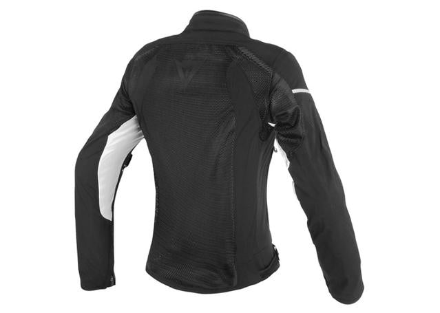 DAINESE AIR FRAME D1 LADY TEXTILE JACKET BLACK WHITE