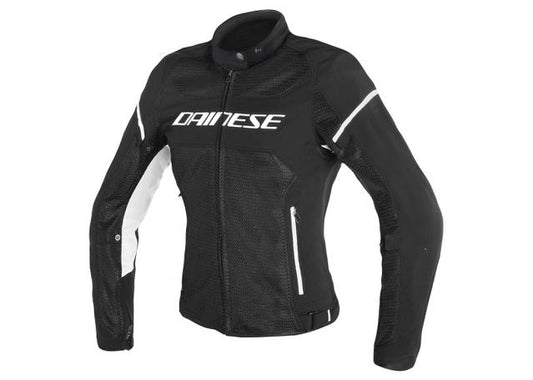 DAINESE AIR FRAME D1 LADY TEXTILE JACKET BLACK WHITE