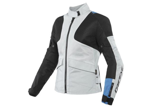 DAINESE AIR TOURER LADY TEXTILE JACKET GLACIER GREY BLUE BLACK