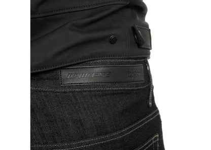 DAINESE DENIM REGULAR TEXTILE PANTS BLACK