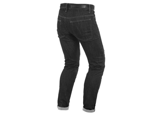 DAINESE DENIM SLIM TEXTILE PANTS BLACK