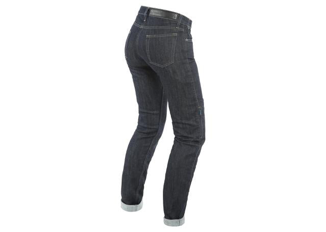 DAINESE DENIM SLIM LADY TEXTILE PANTS BLUE