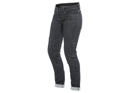 DAINESE DENIM SLIM LADY TEXTILE PANTS BLUE