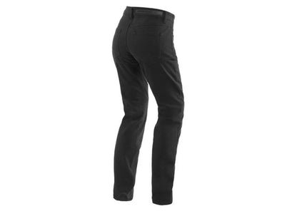 DAINESE CASUAL REGULAR LADY TEXTILE PANTS BLACK