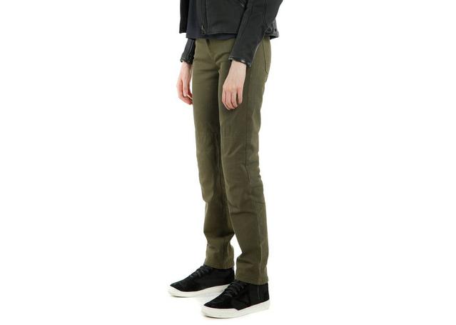 DAINESE CASUAL REGULAR LADY TEXTILE PANTS OLIVE