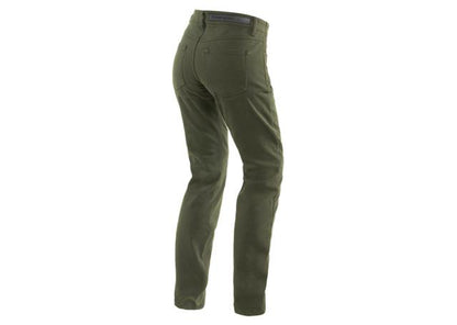 DAINESE CASUAL REGULAR LADY TEXTILE PANTS OLIVE