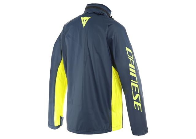 DAINESE STORM 2 UNISEX JACKET BLACK FLURO YELLOW