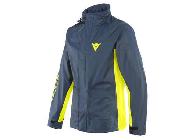 DAINESE STORM 2 UNISEX JACKET BLACK FLURO YELLOW