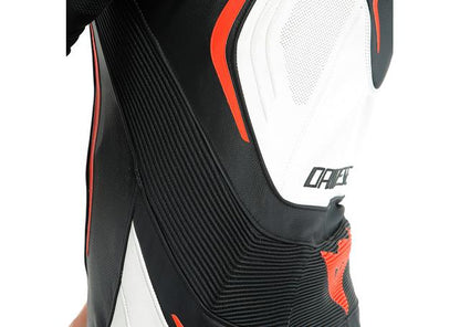 DAINESE MISANO 2 D-AIR 1PC PERFORATED BLACK WHITE RED