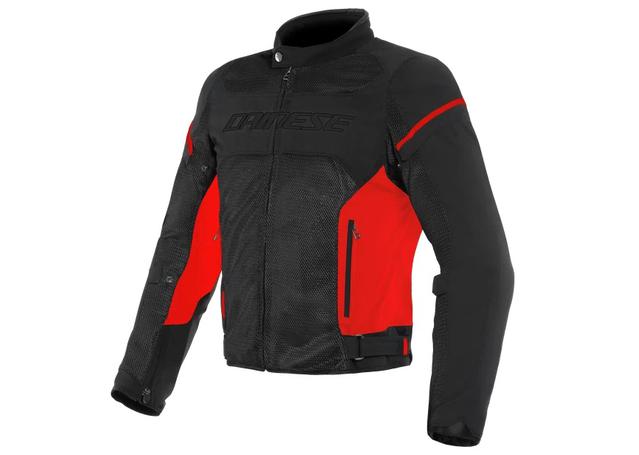 DAINESE AIR FRAME D1 TEXTILE JACKET BLACK RED