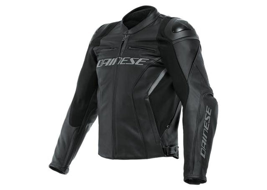 DAINESE RACING 4 LEATHER JACKET BLACK