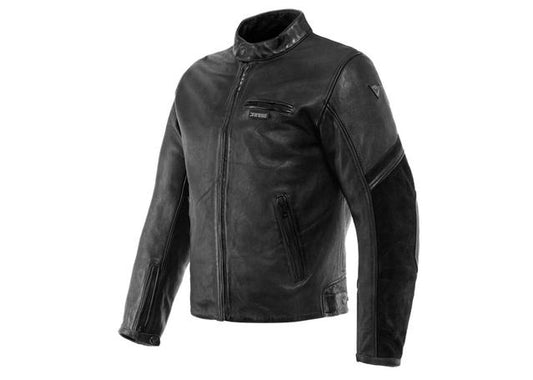 DAINESE MERAK LEATHER JACKET BLACK