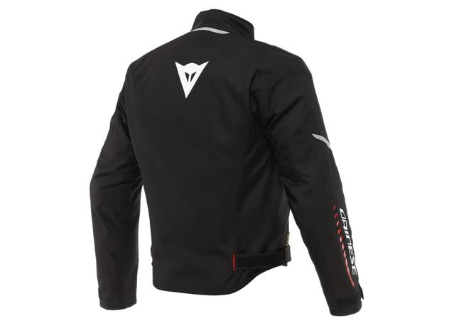 DAINESE VELOCE D-DRY JACKET BLACK WHITE RED