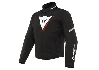 DAINESE VELOCE LADY D-DRY JACKET BLACK WHITE RED