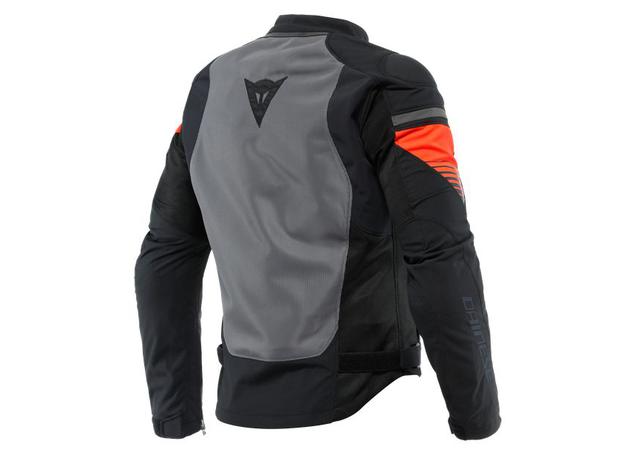 DAINESE AIR FAST TEXTILE JACKET BLACK GREY RED