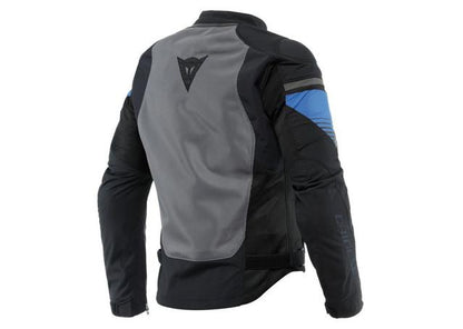 DAINESE AIR FAST TEXTILE JACKET BLACK GREY BLUE