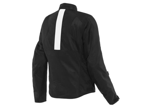 DAINESE RISOLUTA AIR LADY TEXTILE JACKET BLACK WHITE