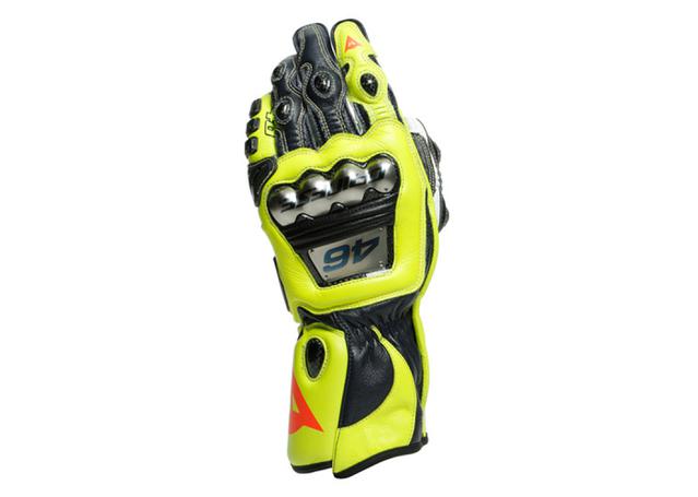 DAINESE FULL METAL 6 VR46 GLOVE FLUORO YELLOW