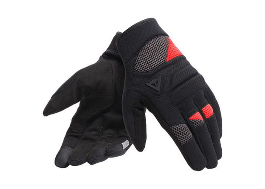 DAINESE FOGAL UNISEX GLOVES BLACK RED