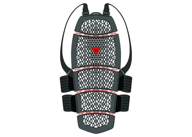 DAINESE ARMOUR PRO-ARMOR BACK PROTECTOR SHORT