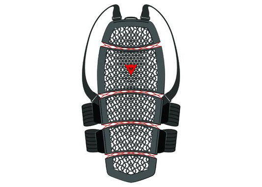 DAINESE ARMOUR PRO-ARMOR BACK PROTECTOR SHORT