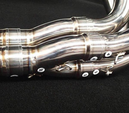 Vandemon - Kawasaki Ninja H2 & H2R Vandemon Polished Titanium Exhaust System 2015-24