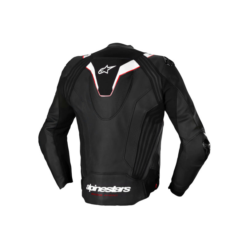 ALPINESTARS MISSILE V3 IGNITION LEATHER JACKET - BLACK WHITE