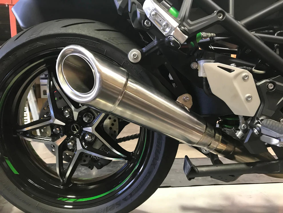 Vandemon - Kawasaki H2 SE SX Vandemon All Titanium H2R Slip-On 2018-24