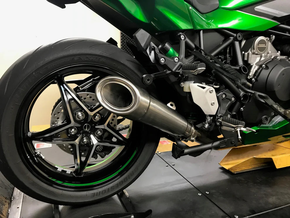 Vandemon - Kawasaki H2 SE SX Vandemon All Titanium H2R Slip-On 2018-24