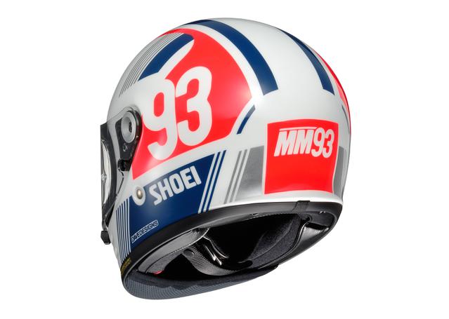 SHOEI GLAMSTER HELMET MM93 RETRO TC-10