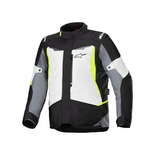 Alpinestars ST1 Waterproof Jacket - Ice Grey/Black/Fluro Yellow