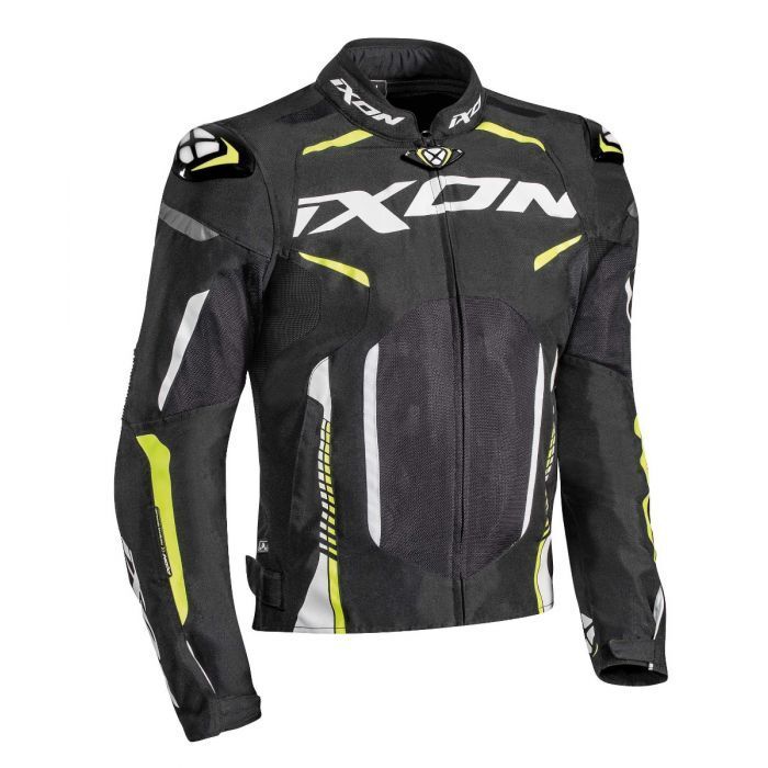 Ixon Gyre Black White Yellow Jacket