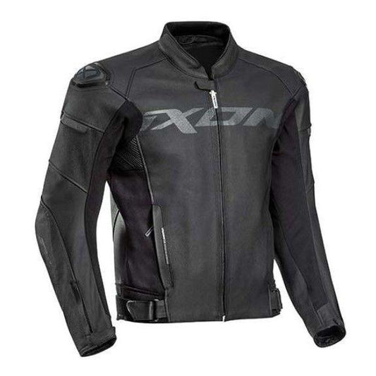 Ixon Sparrow Black Leather Jacket